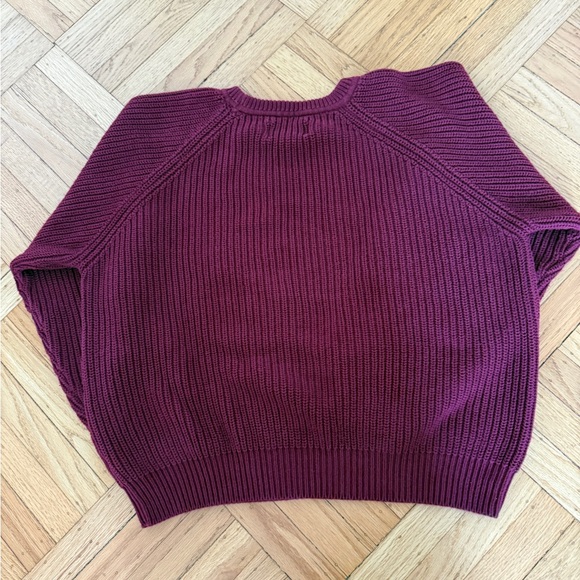 Eddie Bauer men’s Burgundy Sweater - Picture 5 of 6